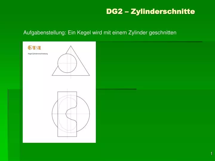 dg2 zylinderschnitte