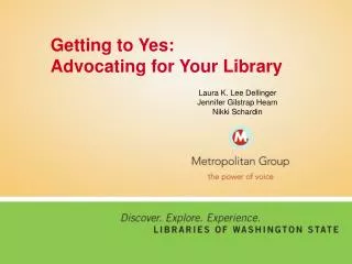Getting to Yes: Advocating for Your Library