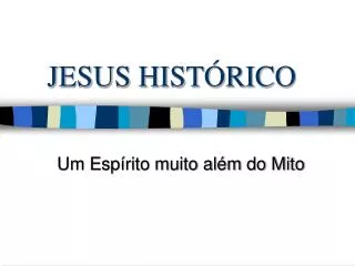 JESUS HISTÓRICO