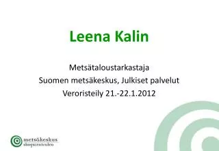 Leena Kalin