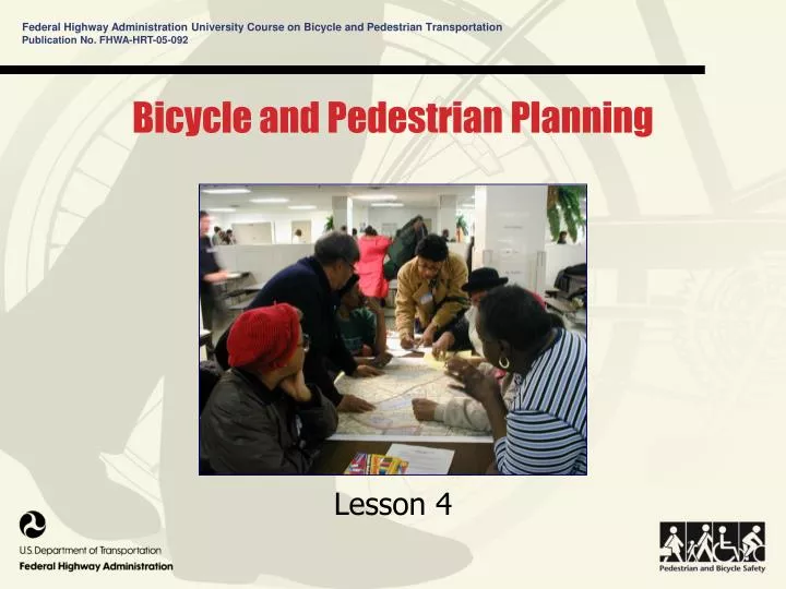 bicycle and pedestrian planning