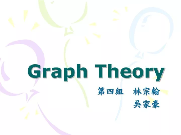 graph theory