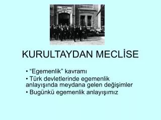kurultaydan mecl se