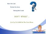 Same Day Loans - slide 1