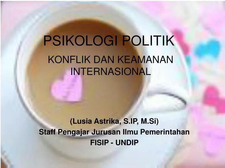 psikologi politik