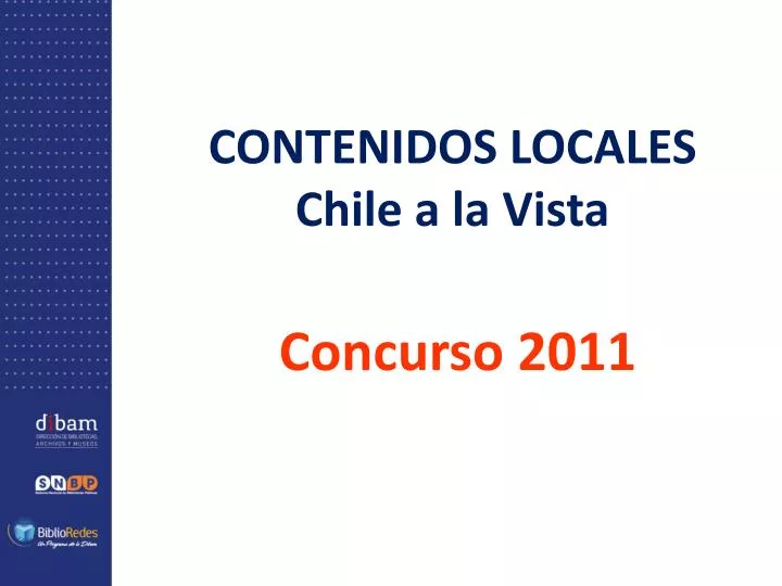 contenidos locales chile a la vista