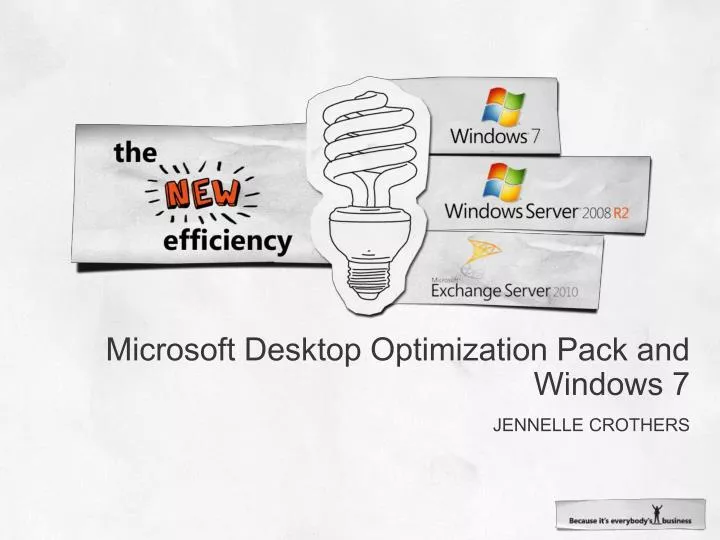microsoft desktop optimization pack and windows 7