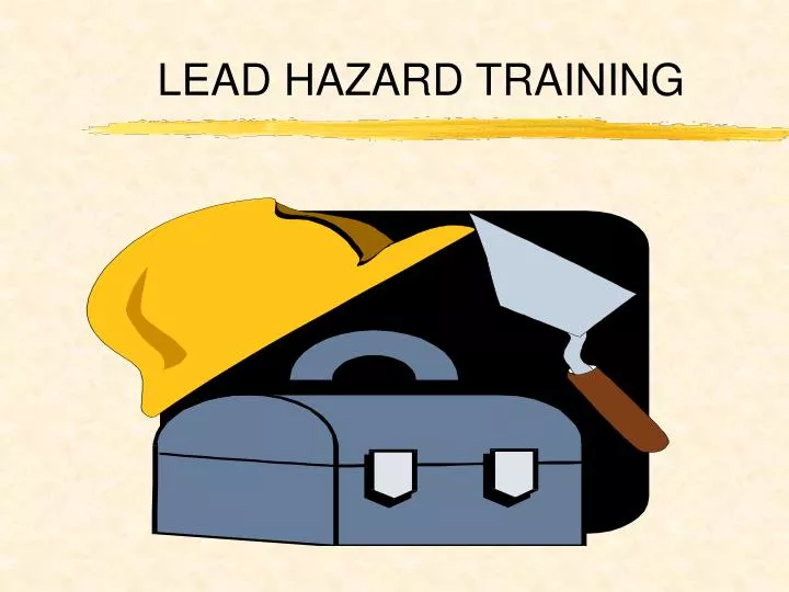 lead hazard training