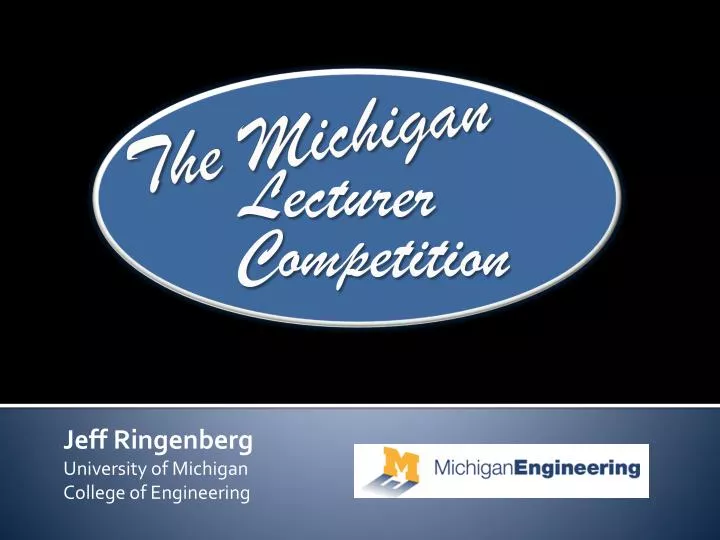 jeff ringenberg university of michigan college of engineering