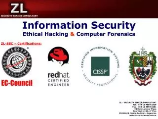 information security ethical hacking computer forensics