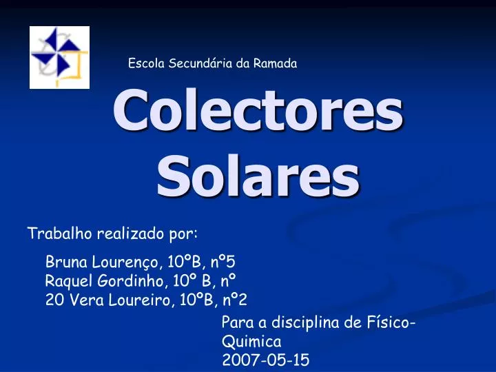 colectores solares