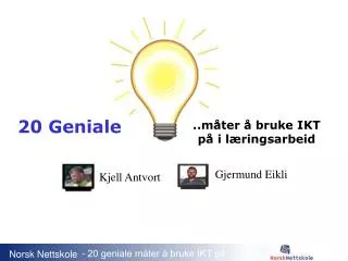 20 geniale