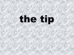 the tip - slide 1