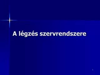 a l gz s szervrendszere