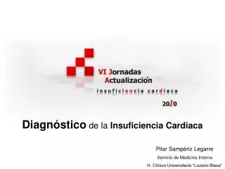 diagn stico de la insuficiencia cardiaca