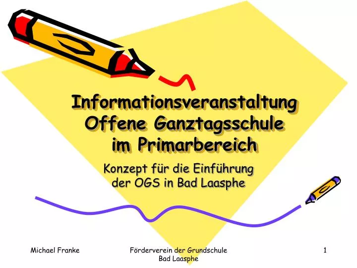 informationsveranstaltung offene ganztagsschule im primarbereich
