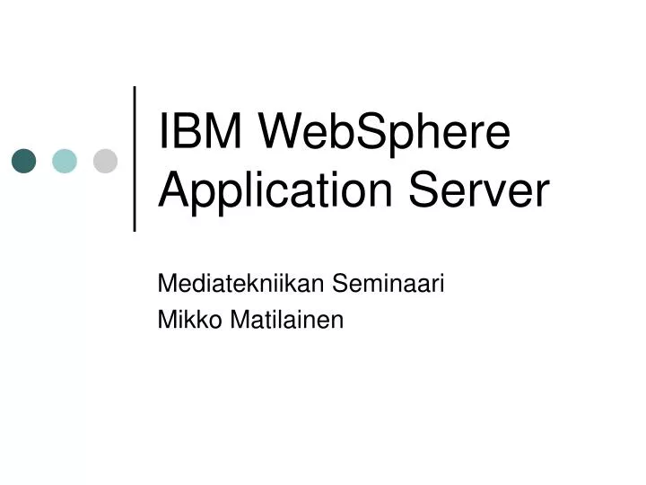 ibm websphere application server