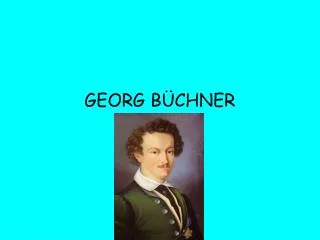 georg b chner