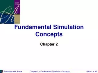Fundamental Simulation Concepts