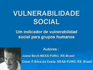 vulnerabilidade social