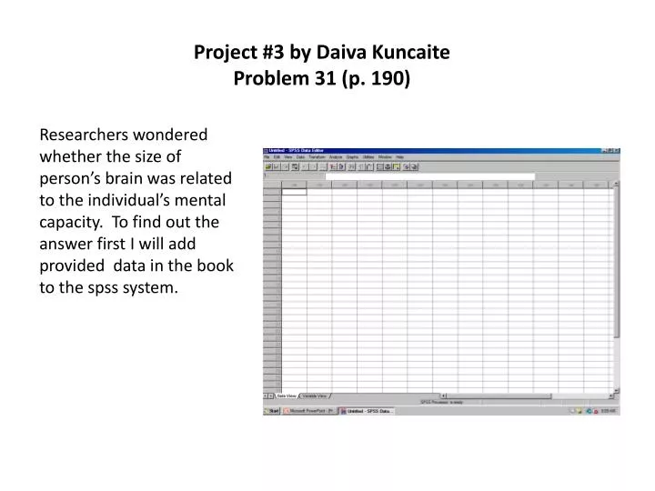 project 3 by daiva kuncaite problem 31 p 190