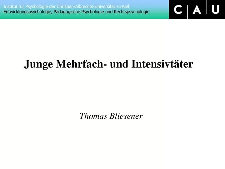 junge mehrfach und intensivt ter