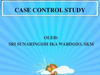 case control study