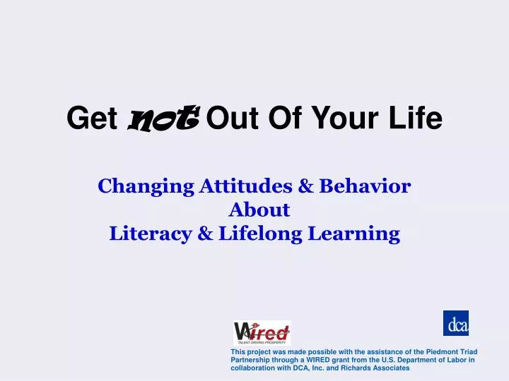 get not out of your life changing attitudes behavior about literacy lifelong learning