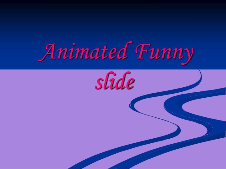 animated funny slide