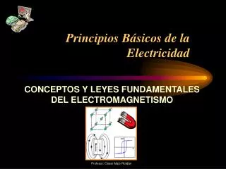 Principios Básicos de la Electricidad
