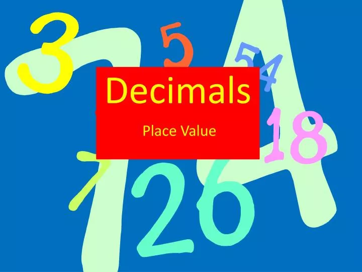 decimals