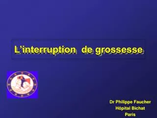 l interruption de grossesse
