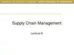 Supply Chain Management - slide 1