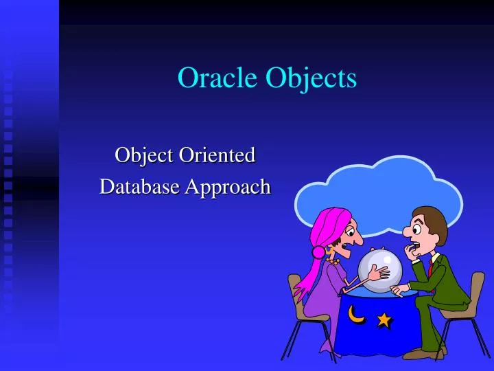 oracle objects