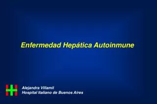 Enfermedad Hepática Autoinmune