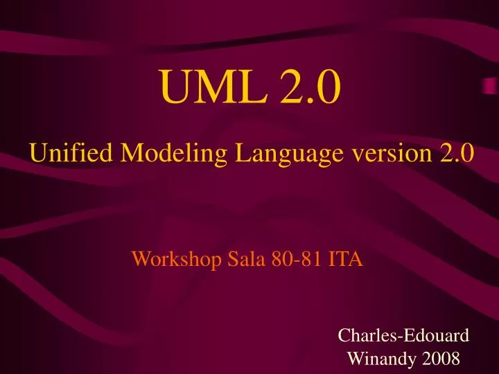 uml 2 0