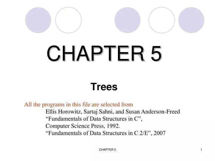 chapter 5 trees