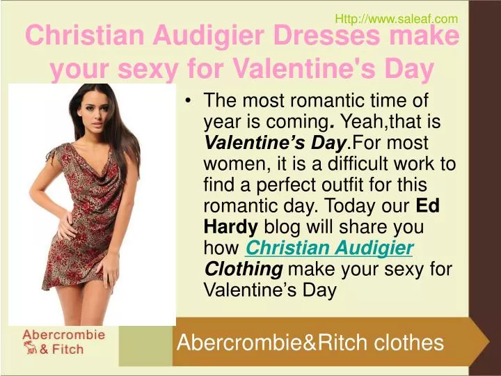 christian audigier dresses make your sexy for valentine s day