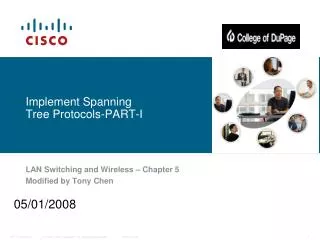 Implement Spanning Tree Protocols-PART-I