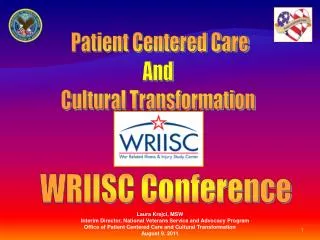 Patient Centered Care And Cultural Transformation