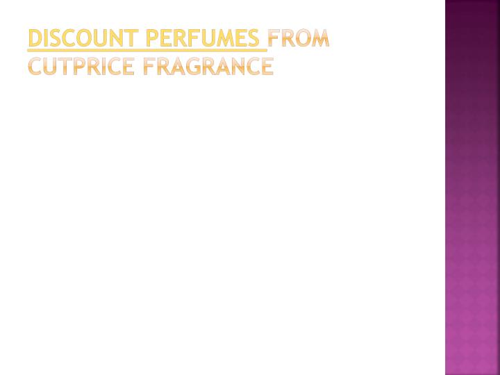 discount perfumes from cutprice fragrance