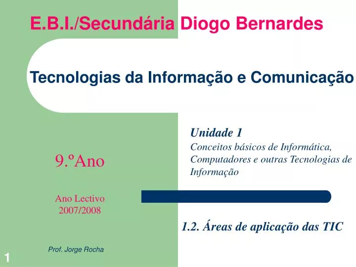 tecnologias da informa o e comunica o