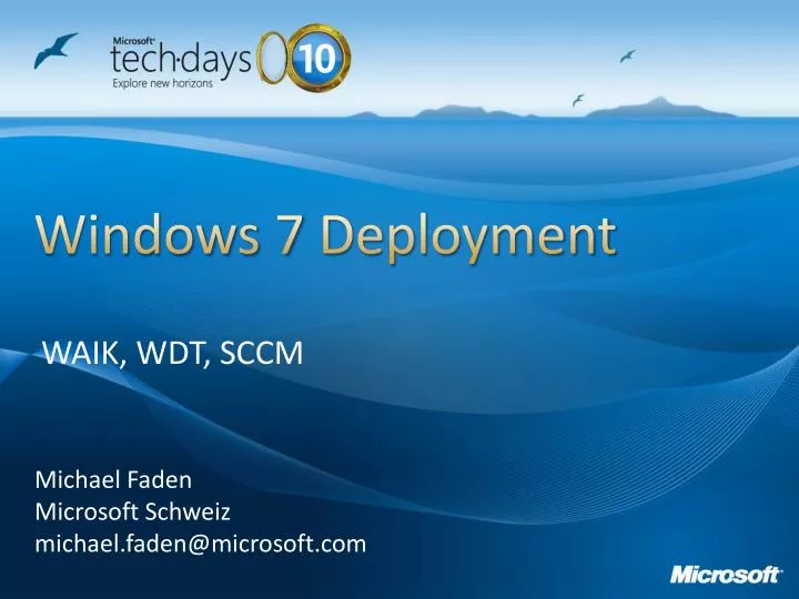 windows 7 deployment