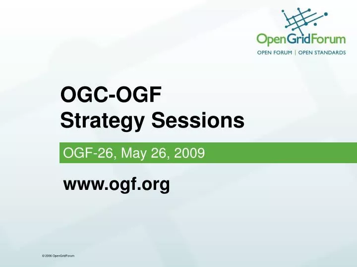 ogc ogf strategy sessions