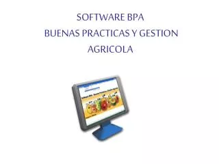 software bpa buenas practicas y gestion agricola