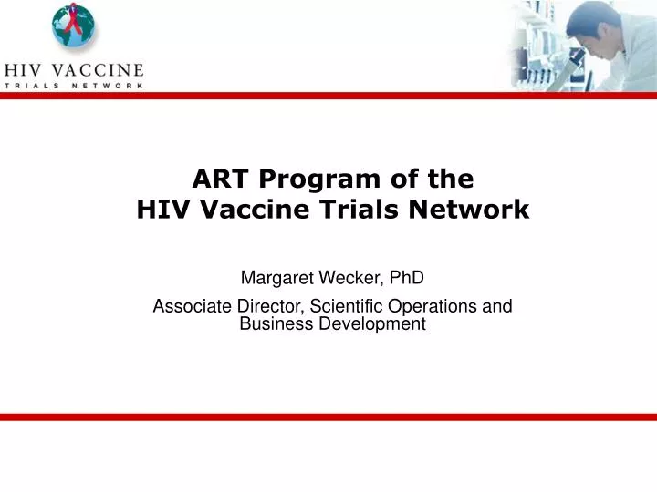 art program of the hiv vaccine trials network