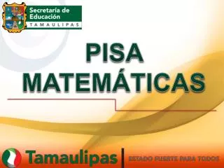 pisa matem ticas