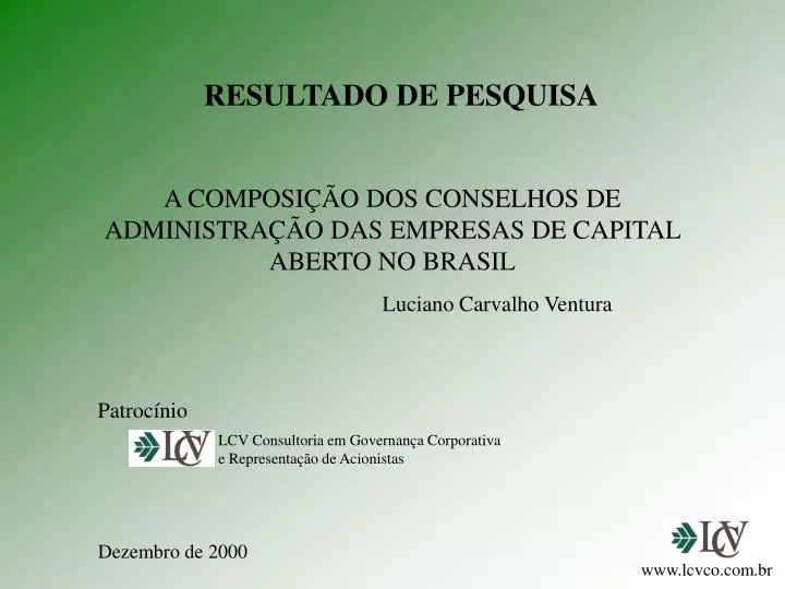 a composi o dos conselhos de administra o das empresas de capital aberto no brasil