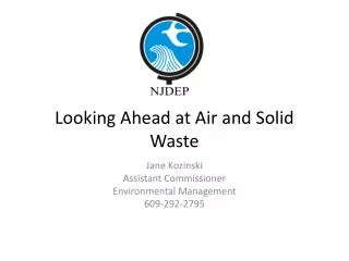 Looking Ahead at Air and Solid Waste