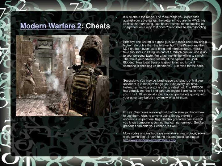 modern warfare 2 cheats